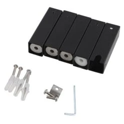 1000x600x120mm Square Matte Black Electric Heated Towel Rack 9 Bars 6 1000x600x120mm Square Matte Black Electric Heated Towel Rack 9 Bars -HERA BATHWARE 1000x600x120mm square matte black electric heated towel rack 9 barsmatte blackheated towel railaquaperla 277989