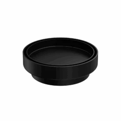 100MM ROUND TILE INSERT FLOOR WASTE 80MM OUTLET -HERA BATHWARE 100mm round tile insert floor waste 80mm outletmatte blackbathroom wastenero tapware 444049