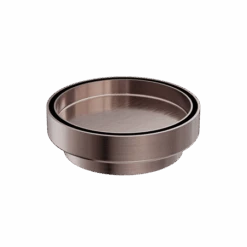 130MM ROUND TILE INSERT FLOOR WASTE 100MM OUTLET | Nero -HERA BATHWARE 130mm round tile insert floor waste 100mm outlet nerobrushed bronzeshower wastenero tapware 966148