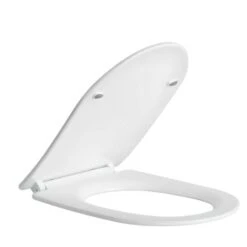 Franz Ashford/Horizon White Slim Toilet Seat Only Soft Close |Cob&Pen