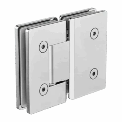 180 DEGREE GLASS TO GLASS SHOWER HINGE 10MM GLASS