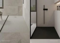 Cemento Shower Base Concrete Finish (Made In Italy) | Domus Living