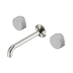 Serenity Wall Basin Set 220mm Spout -HERA BATHWARE 24D041BN image 1 1