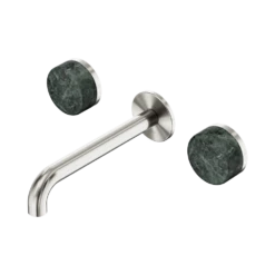 Serenity Wall Basin Set 220mm Spout -HERA BATHWARE 24D042BN image 1