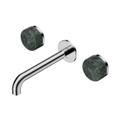 Serenity Wall Basin Set 220mm Spout -HERA BATHWARE 24D042CH image 1 300x300 1
