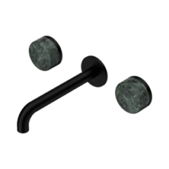 Serenity Wall Basin Set 220mm Spout -HERA BATHWARE 24D042MB image 1 300x300 1