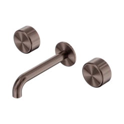 Serenity Wall Basin Set 220mm Spout -HERA BATHWARE 24D046BZ image 1 1