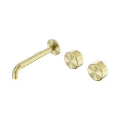 Serenity Wall Basin Set 185mm Offset Spout -HERA BATHWARE 24D064BG image 1 300x300 1