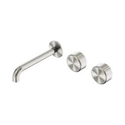 Serenity Wall Basin Set 160mm Offset Spout 23 Serenity Wall Basin Set 160mm Offset Spout -HERA BATHWARE 24D064BN image 1 300x300 2