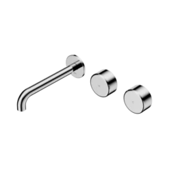 Serenity Wall Basin Set 185mm Offset Spout