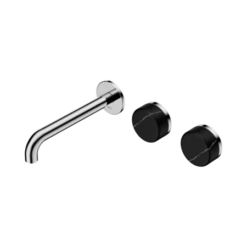 Serenity Wall Basin Set 185mm Offset Spout -HERA BATHWARE 24D125CH image 1 450x450 1