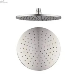 250MM Round Shower Head -HERA BATHWARE 250mm round shower headbrushed nickelshower headnero tapware 821621