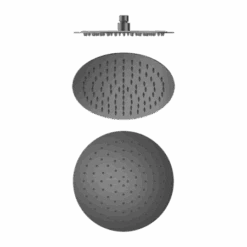 250mm Round Stainless Steel Shower Head -HERA BATHWARE 250mm round stainless steel shower headgun metalshower headnero tapware 300230