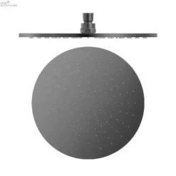 300MM Round Shower Head 26 300MM Round Shower Head -HERA BATHWARE 300mm round shower headgraphiteshower headnero tapware 660041