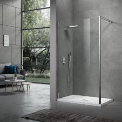 Kubix Shower Walk-in Panel | Oceano
