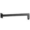 400MM SQUARE Shower Arm - Matte Black