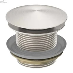 40mm Bath Pop-Up Plug With Removable Waste NO OVERFLOW | NERO 12 40mm Bath Pop-Up Plug With Removable Waste NO OVERFLOW | NERO -HERA BATHWARE 40mm bath pop up plug with removable waste no overflow nerobrushed nickelpop up wastenero tapware 376591