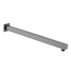450MM SQUARE Shower Arm - Chrome -HERA BATHWARE 450mm square shower arm chromegun metalshower armbella vista 767061