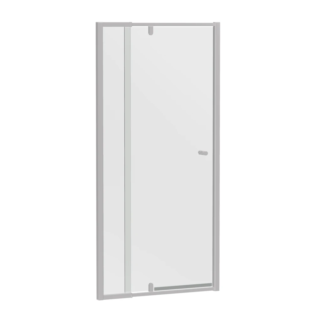 Violet 6mm Semi-Frameless Pivot Screen Chrome | Convex 2 Violet 6mm Semi-Frameless Pivot Screen Chrome | Convex - Image 2