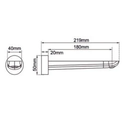 Rushy Wall Spout -HERA BATHWARE 9bd590949c5673a143bcfcd6f0c5c57d54e87c71243e4159082c4ccb0bc48e2d
