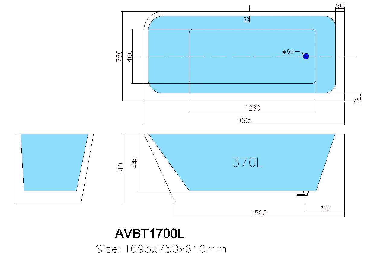 Avis Left/Right Corner Bathtub | Ceto 6 Avis Left/Right Corner Bathtub | Ceto - Image 6