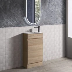 Blair Compact Vanity 450mm Freestanding/Wallhung Optional