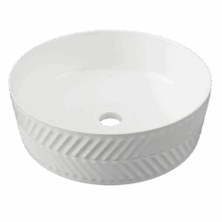 Allure Arrow Basin 360mm -HERA BATHWARE allure arrow basin 360mmgloss whitebasintimberline 914465