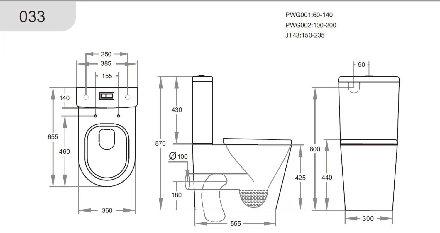 ALPHA Rimless Tornado Toilet Suite | CETO 2 ALPHA Rimless Tornado Toilet Suite | CETO - Image 2