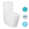 ALZANO RIMLESS TOILET SUITE - GEBERIT CIRSTERN