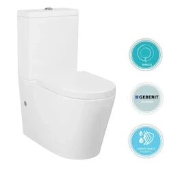 ALZANO RIMLESS TOILET SUITE - GEBERIT CIRSTERN
