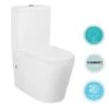 ALZANO RIMLESS TOILET SUITE - R&T Cistern