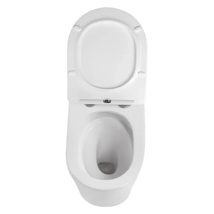 ALZANO Tornado Rimless Wall Face In Wall Toilet Pan ONLY 2 ALZANO Tornado Rimless Wall Face In Wall Toilet Pan ONLY - Image 2