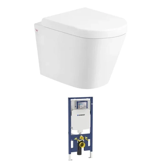 ALZANO WALL HUNG PAN GEBERIT INWALL CISTERN SET 1 ALZANO WALL HUNG PAN GEBERIT INWALL CISTERN SET