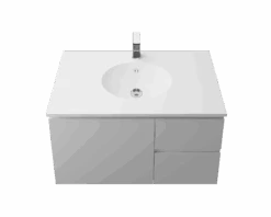 Amara Undermount Basin 450mm White Gloss -HERA BATHWARE amara undermount basin 450mm white glossgloss whitetimberline 275275