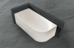 Anika Corner Back To Wall Fluted Bathtub 1500/1700mm 7 Anika Corner Back To Wall Fluted Bathtub 1500/1700mm -HERA BATHWARE anika corner back to wall fluted bathtub 15001700mm1500mmleft cornerbathtubsunny group 466441