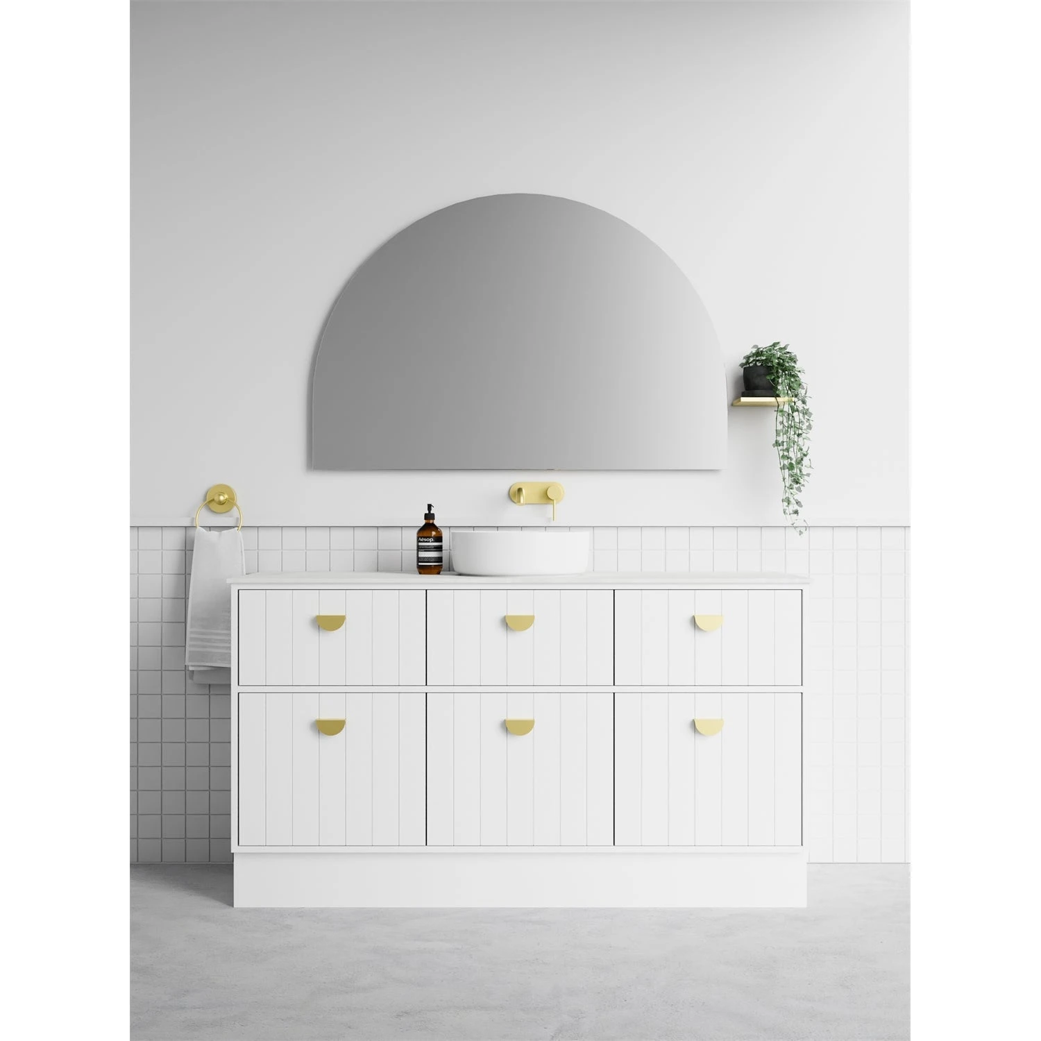 Anna Bathroom Vanity 900mm (off Set Only) | 480 Depth 1 Anna Bathroom Vanity 900mm (off Set Only) | 480 Depth