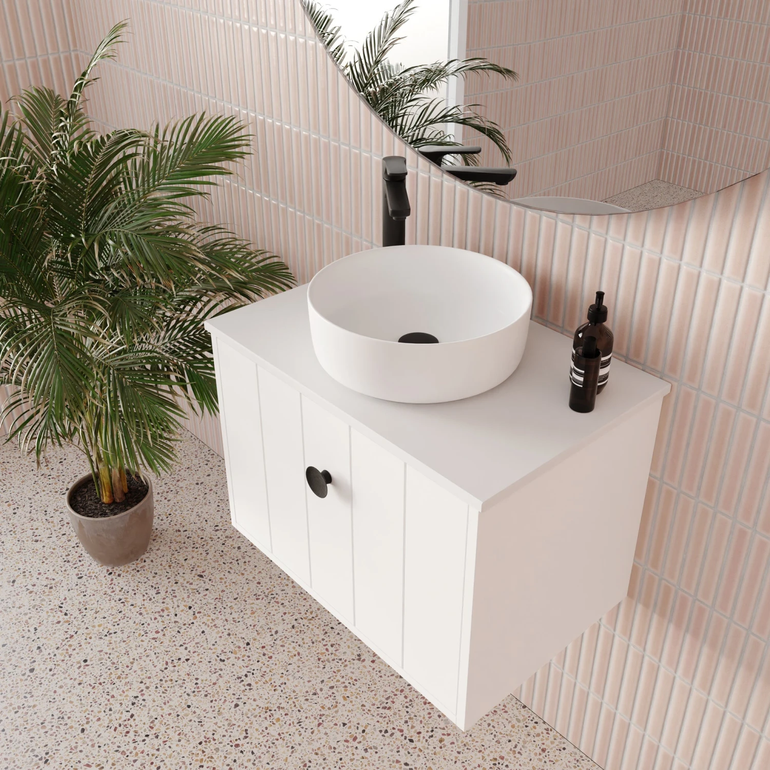 Anna Ensuite Wall Hung Vanity 600/750/900mm 4 Anna Ensuite Wall Hung Vanity 600/750/900mm - Image 4