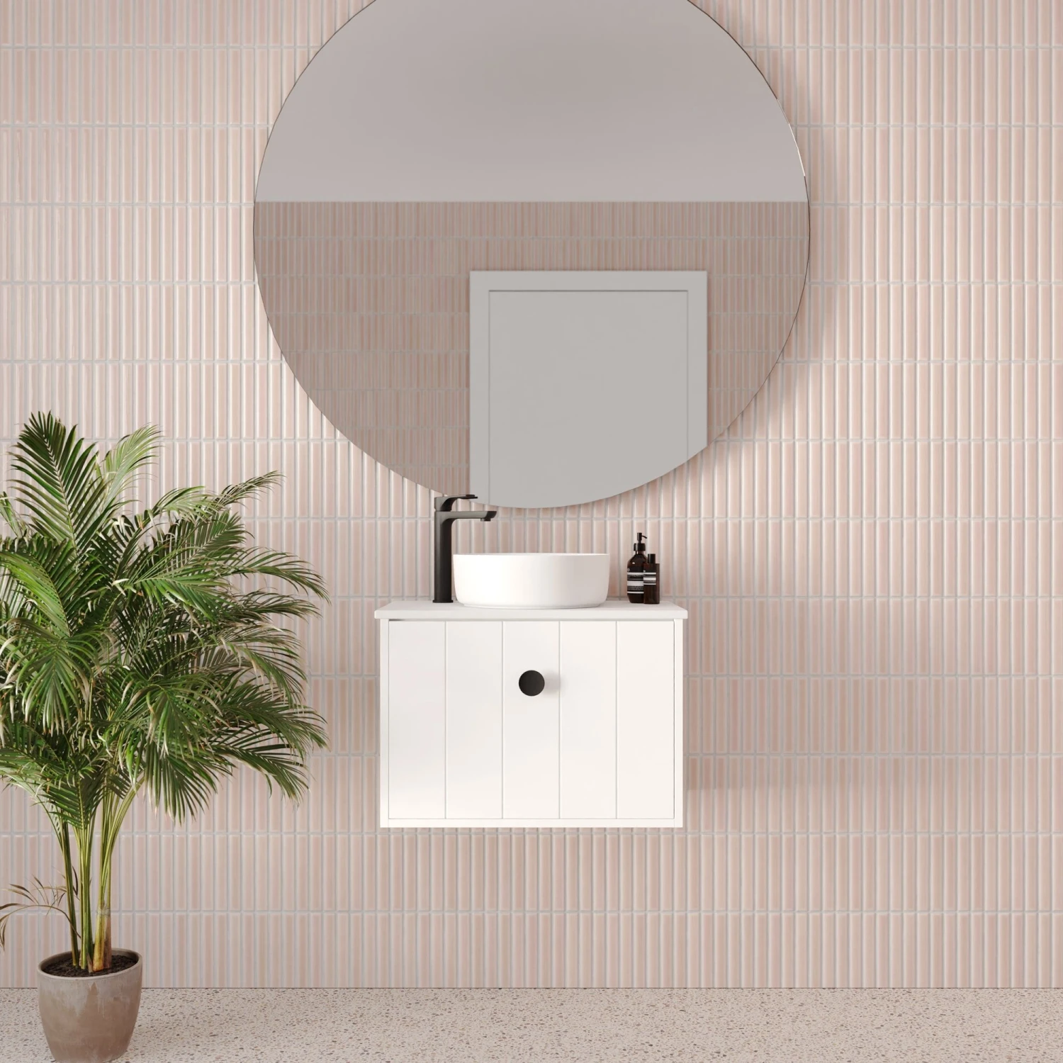 Anna Ensuite Wall Hung Vanity 600/750/900mm 2 Anna Ensuite Wall Hung Vanity 600/750/900mm - Image 2