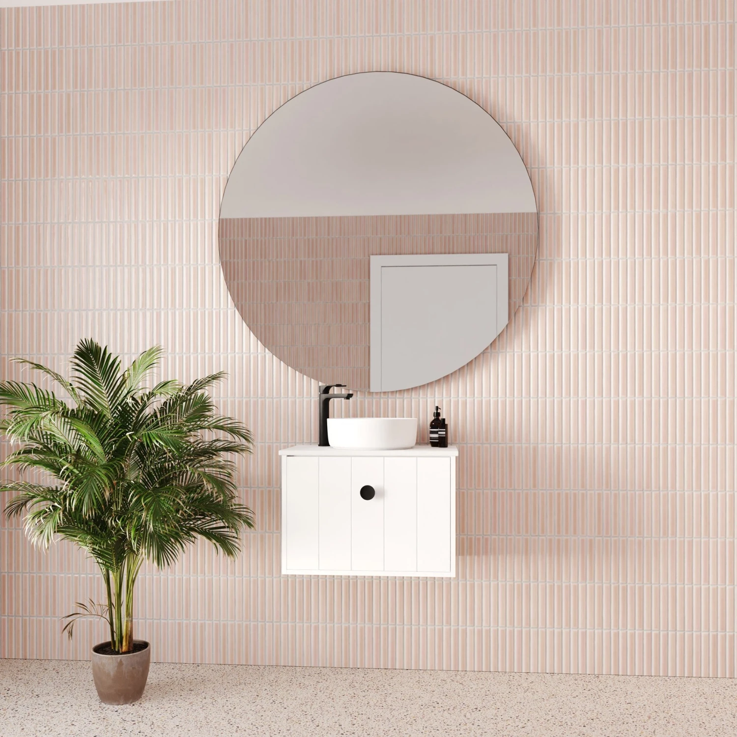 Anna Ensuite Wall Hung Vanity 600/750/900mm 3 Anna Ensuite Wall Hung Vanity 600/750/900mm - Image 3