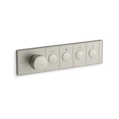 Anthem Recessed Mechanical Thermostatic Control 4 Outlet 6 Anthem Recessed Mechanical Thermostatic Control 4 Outlet -HERA BATHWARE anthem recessed mechanical thermostatic control 4 outlettrim kitbrushed nickelkohler 482736