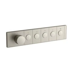 Anthem Recessed Mechanical Thermostatic Control 5 Outlet 6 Anthem Recessed Mechanical Thermostatic Control 5 Outlet -HERA BATHWARE anthem recessed mechanical thermostatic control 5 outlettrim kitbrushed nickelkohler 818831