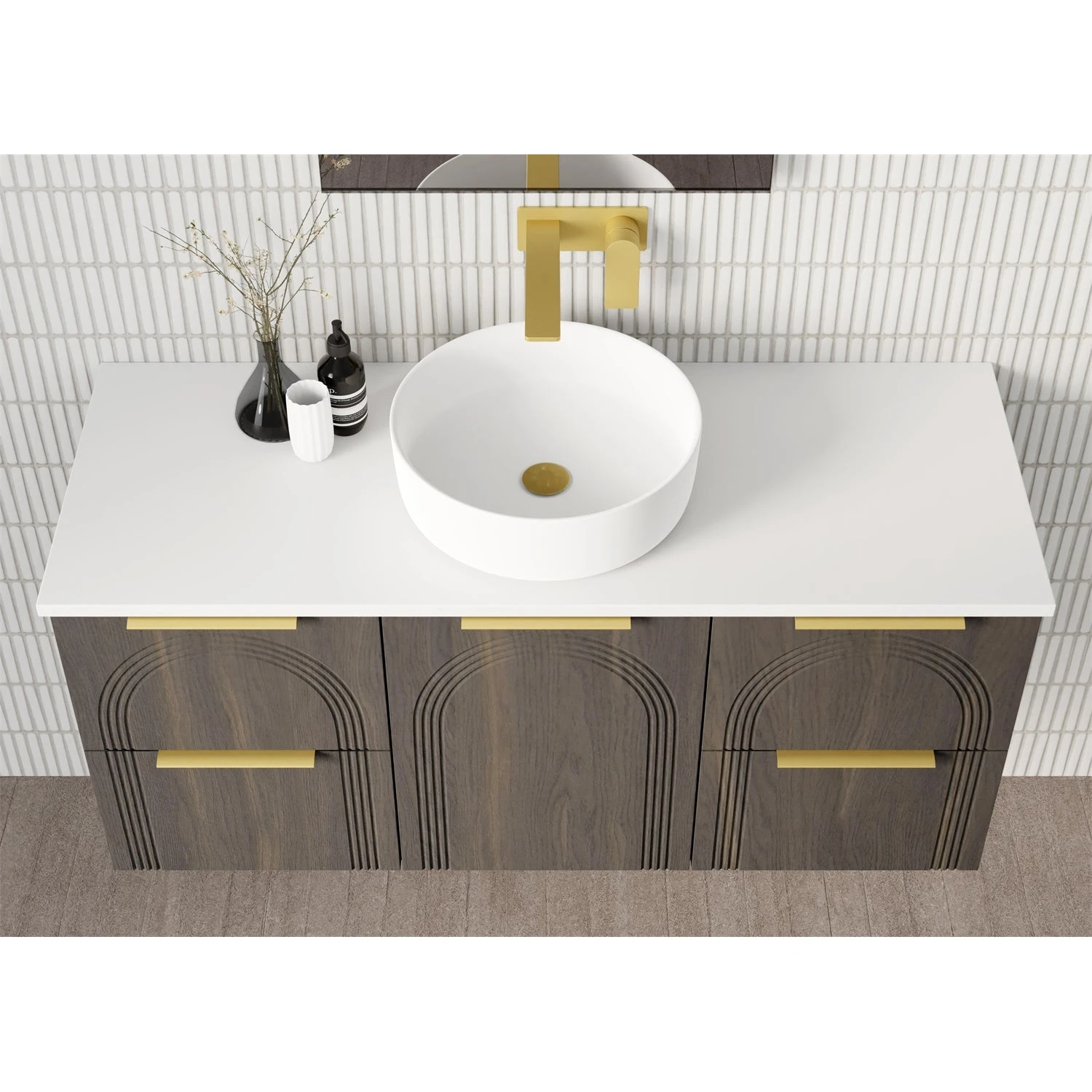 Arco 1200mm Bathroom Wall Hung Vanity 9 Arco 1200mm Bathroom Wall Hung Vanity - Image 9