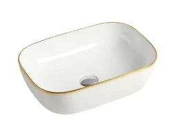ARTIS O'96 Oval Ultra Slim Above Counter Basin 10 ARTIS O'96 Oval Ultra Slim Above Counter Basin -HERA BATHWARE artis o96 oval ultra slim above counter basinmatte white blackbasininspire bathware 826484