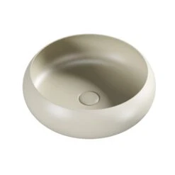 Aura Vessel Above Counter Basin 18 Aura Vessel Above Counter Basin -HERA BATHWARE aura vessel above counter basingloss whitebasinbnk 790087