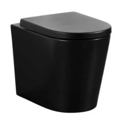 Avis Matte Black In Wall Toilet With R&T Cistern