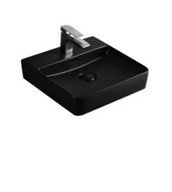 Azura Above Counter 420x420mm Basin With Taphole Matte Finish | Azura