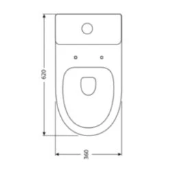 Barnett Wall Faced Toilet Suite - Rimless -HERA BATHWARE barnett wall faced toilet suite rimlesstoiletscob pen 396481