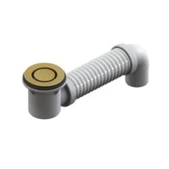 Bath Plug & Waste 40mm Pop-down Incl Connector | Johnson Suisse -HERA BATHWARE bath plug waste 40mm pop down incl connector johnson suissebrushed brass goldbathtubjohnson suisse 206508