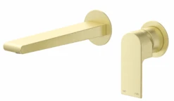 Beki Wall-Spout Combo Seperate 185mm -HERA BATHWARE beki wall spout combo seperate 185mmfrench goldbella vista 510414