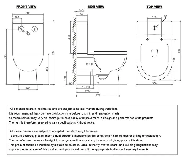 BELLA RIMLESS TOILET SUITE - R&T CIRSTERN 2 BELLA RIMLESS TOILET SUITE - R&T CIRSTERN - Image 2